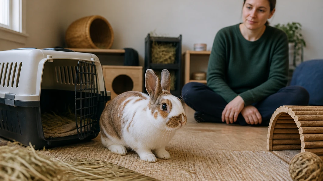 Petunia et Lydialyle Gibson : quand prendre soin d’un lapin, c’est aussi lui laisser choisir